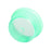 Bio Plas Uni-Flex Safety Cap Tube Closure Flexible Plastic Over-Locking Green 13 mm For 13 mm Culture Tubes NonSterile - 6615