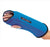 DJO Imak Pil-O-Splint Wrist / Hand Splint Dorsal Stays Foam / Flannel / Cotton Left or Right Hand Blue / Gray - 79-87540