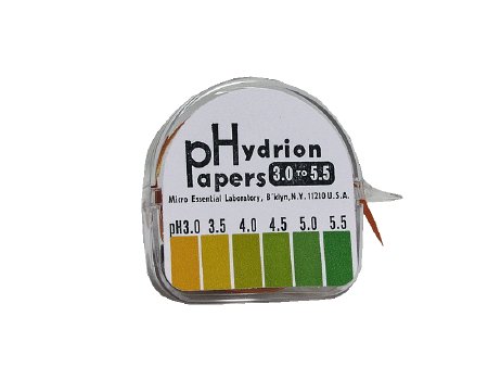Hydrion - pH Paper in Dispenser 3.0 to 5.5 - 1485010E