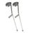 Medline - Forearm Crutches Youth Aluminum Frame 250 lbs. Weight Capacity - MDS805162