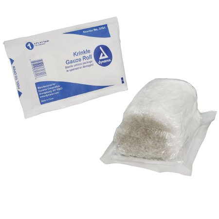 Dynarex Dynarex Fluff Bandage Roll Gauze 6-Ply 4-1/2 Inch X 4-1/10 Yard Roll Shape Sterile - 3161