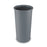 Rubbermaid Untouchable - Trash Can 22 gal. Round Gray LLDPE Open Top - FG354600GRAY
