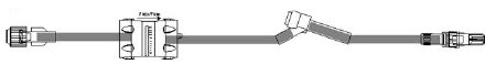 ICU Medical Extension Set 19 Inch Tubing DEHP-Free - SFP9800