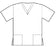 Fashion Seal Uniforms - Scrub Shirt Small Navy Blue 2 Pockets Short Set-In Sleeve Female - 7329-S