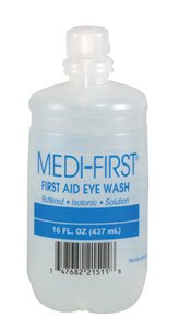 Medique Products Medi-First Eye Wash Solution Sodium Chloride 4 oz. Bottle - 19818