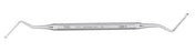Miltex - Bone Curette Lucas 6 Inch Length Single-ended Handle Size 85 Tip Angled Cup Tip - 61-4