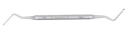 Miltex - Bone Curette Lucas 6 Inch Length Single-ended Handle Size 85 Tip Angled Cup Tip - 61-4