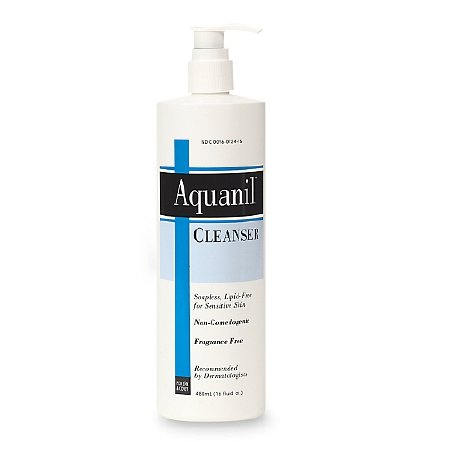 Aquanil - Facial Cleanser Liquid 16 oz. Pump Bottle Unscented - 00096072416