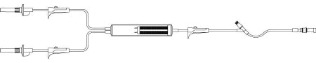 ICU - Primary IV Administration Set 10 Drops / mL Drip Rate 79 Inch Tubing 1 Port - 1290865