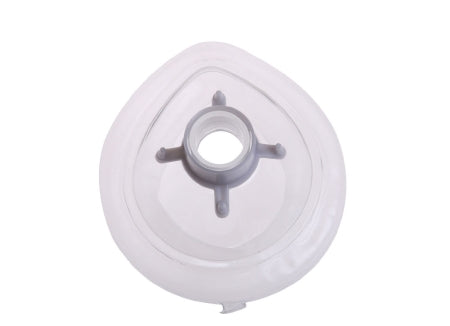 Medline - Anesthesia Mask Elongated Style Adult Size 6 Hook Ring - DYNJAAMASK16