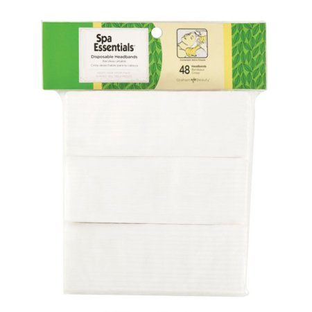 Spa Essentials - Headband White One Size Fits Most - 51823