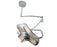 AIM-100 - Procedure Light Ceiling Mount Quartz Halogen 35 Watt White - A100SC