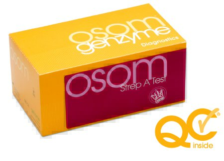 Sekisui Diagnostics OSOM Rapid Test Kit Infectious Disease Immunoassay Strep A Test Throat Swab Sample CLIA Waived 50 Tests - 141