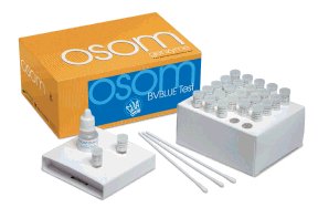 Sekisui Diagnostics OSOM BVBLUE Rapid Test Kit Enzyme Activity Test Bacterial Vaginosis (BV) Endocervical Sample CLIA Waived 25 Tests - 183