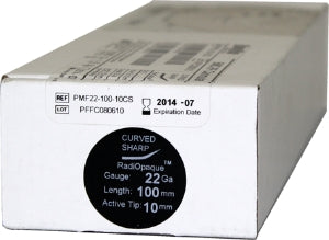 Avanos Medical Sales LLC Radiofrequency Cannula 22 Gauge 100 mm Active Tip, 10 mm, Black Stylet - PMF22-100-10CS