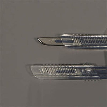 Sklar SklarSafe Safety Scalpel Size 10 Stainless Steel / Plastic Flat Handle Sterile Disposable - 436253