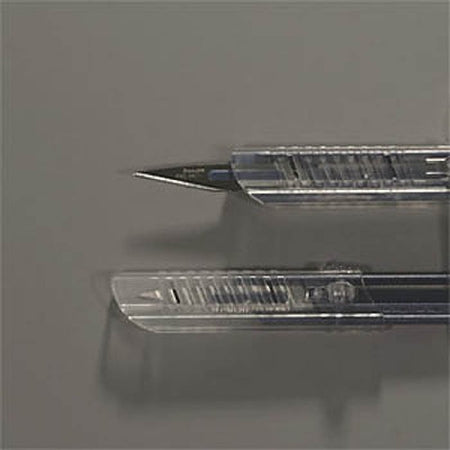 Sklar SklarSafe Safety Scalpel Size 11 Stainless Steel / Plastic Flat Handle Sterile Disposable - 436618