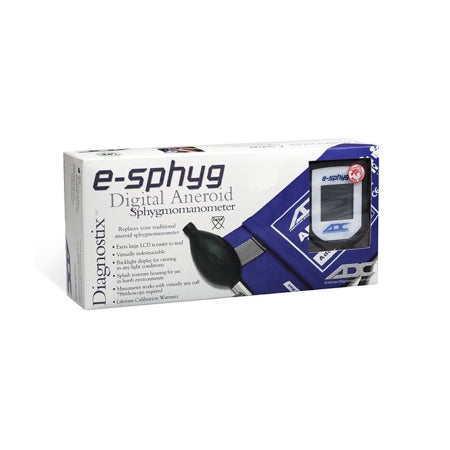 E-sphyg - Digital Blood Pressure Monitor 2-Tubes Adult Size 12 Cuff - 7002-12XBK
