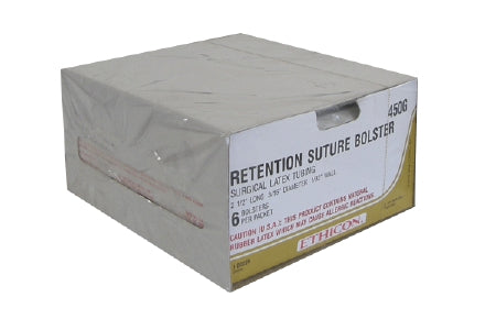 J & J Healthcare Systems Retention Suture Bolster Surgical Latex Tubing, 2-1/2 X 3/16 X 1/32 Inch, - 450G