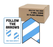 BeSafe Messaging Education Floor Decals - Blue & White, 12" x 12", 6 Per pack
