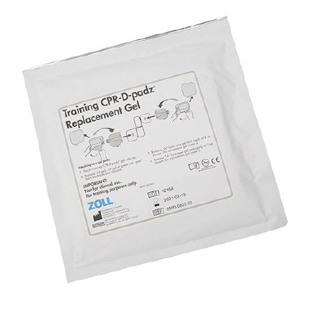 Zoll Medical AED Plus Replacement Adhesive Gel For CPR-D-padz Training Electrode - 8900-0803-01