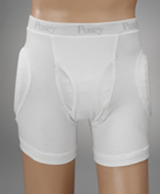 Posey Hipsters Hip Protection Brief Male Fly Medium - 6018H