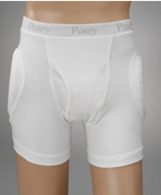 Posey Hipsters Hip Protection Brief Male Fly 2 X-Large - 6018HXXL