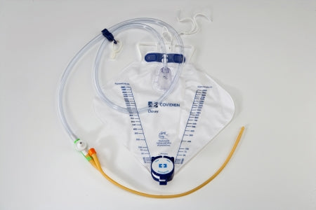 Cardinal Curity Indwelling Catheter Kit Foley 16 Fr. 5 cc Balloon Latex - 6165LL