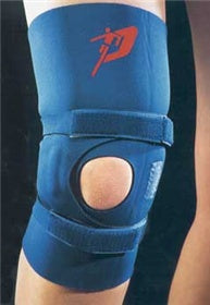 Palumbo - Knee Stablizer Brace Medium D-Ring / Hook and Loop Strap Closure 15-1/4 to 17 Inch Above Midpatella Circumference / 13 to 14-1/2 Inch Below Midpatella Circumference Left or Right Knee - 62136/NA/NA/BEIGE