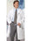 Fashion Seal Uniforms Lab Coat White Size 42 / X-Long Long Sleeves Knee Length - 6480-SZ42
