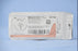 J & J Healthcare Systems Monocryl Plus Antibacterial Suture with Needle Absorbable Uncoated Undyed Suture Poliglecaprone 25 with Irgacare MP Antibacterial Suture Size 0 36 Inch Suture 1-Needle 36 mm Length 1/2 Circle Taper Point Needle - CP946H