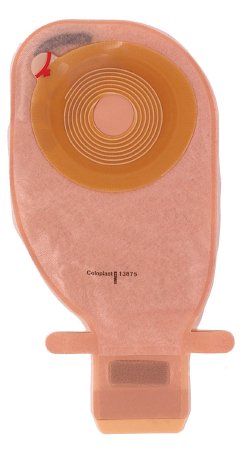 AssuraInspire - Ostomy Pouch One-Piece System 10 Inch Length 25 mm Stoma Drainable Flat, Pre-Cut - 13844