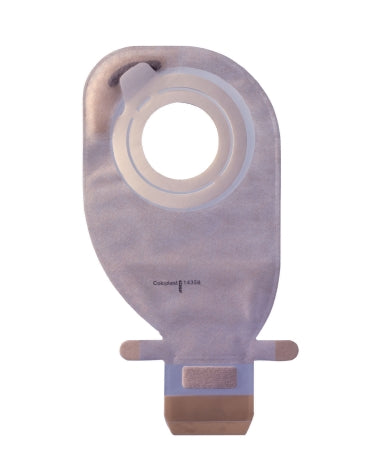 Coloplast Assura AC EasiClose Filtered Ostomy Pouch Two-Piece System 10-1/4 Inch Length, Midi 2 Inch Stoma Drainable - 14347