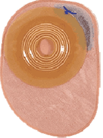 Coloplast Assura Colostomy Pouch One-Piece System 7 Inch Length, Midi 13/16 to 2-1/8 Inch Stoma Closed End Flat, Trim to Fit - 12140