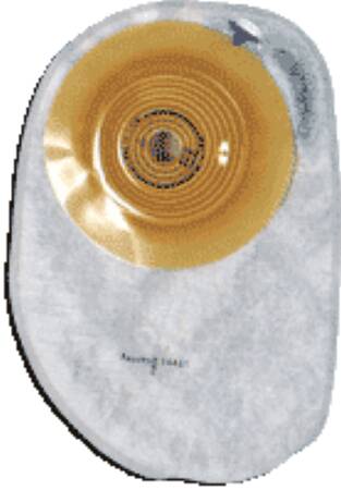 Coloplast Assura Colostomy Pouch One-Piece System 8-1/2 Inch Length, Maxi 3/4 to 1-1/4 Inch Stoma Closed End Convex, Trim To Fit - 14444