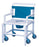 IPU IPU Bariatric Commode / Shower Chair Fixed Arm PVC Frame 22 Inch Height - SC550P