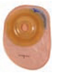 Coloplast Assura Colostomy Pouch One-Piece System 7 Inch Length, Midi 3/4 to 1-3/4 Inch Stoma Closed End Convex, Trim To Fit - 14435