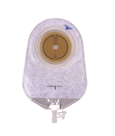 Coloplast Assura Urostomy Pouch One-Piece System 10-3/4 Inch Length 7/8 Inch Stoma Drainable Convex, Pre-Cut - 12993