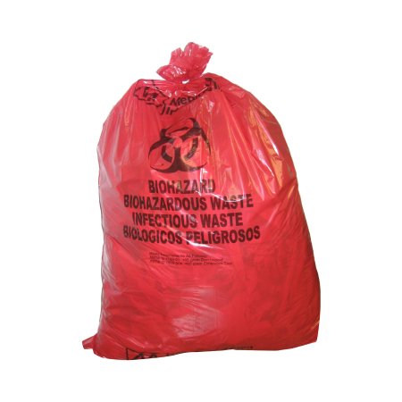 McKesson - Infectious Waste Bag 30 gal. Red Bag Polyethylene 30 X 36 Inch - 03-F145