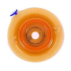 Assura - Ostomy Barrier Precut, Standard Wear Pectin Based Adhesive 60 mm Flange Blue Code System Synthetic Resin 1-1/2 Inch Opening - 14277