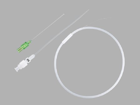 Micropuncture - Introducer Set 21 Gauge Introducer Needle / 0.18 Inch Wire Guide For the placement of Wire Guides up to 0.038 Inch Diameter Surgical Grade - G47708