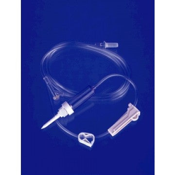 ICU Medical Administration Set 15 Drops / mL Drip Rate 84 Inch Tubing - B9184