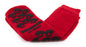 McKesson McKesson Terries Slipper Socks Adult X-Large Red Above the Ankle - 40-3811