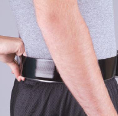 DeRoyal - Cleanable Gait Belt 60 Inch Length Black Polyurethane - M5168