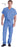 Landau Uniforms - Scrub Shirt Small Galaxy Blue 2 Pockets Short Sleeve Unisex - 7502BGP