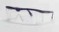 Fisherbrand - Safety Glasses Adjustable Temple Hardcoated Clear Tint Black Frame Over Ear One Size Fits Most - 191302088