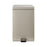 McKesson - Trash Can with Plastic Liner 32 Quart Square Beige Steel Step On - 81-35268