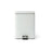 McKesson - Trash Can with Plastic Liner 20 Quart Square White Steel Step On - 81-35269