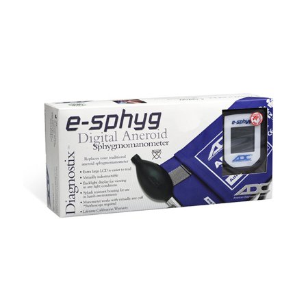 E-sphyg - Digital Blood Pressure Monitor 2-Tubes Adult Size 11 Cuff - 7002-11ABK
