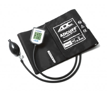 American Diagnostic Corp E-sphyg Aneroid Sphygmomanometer E-Sphyg Adult Thigh Thigh Nylon - 7002-13TBK